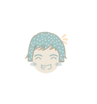 Poca: Polkadot-head Girl（個別スタンプ：5）