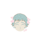 Poca: Polkadot-head Girl（個別スタンプ：10）