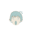 Poca: Polkadot-head Girl（個別スタンプ：11）