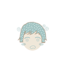 Poca: Polkadot-head Girl（個別スタンプ：15）