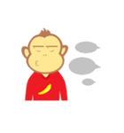 college monkey（個別スタンプ：1）