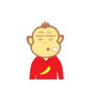 college monkey（個別スタンプ：3）