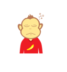 college monkey（個別スタンプ：7）