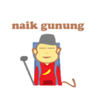 college monkey（個別スタンプ：9）