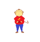 college monkey（個別スタンプ：13）