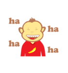 college monkey（個別スタンプ：15）