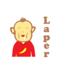 college monkey（個別スタンプ：16）