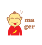 college monkey（個別スタンプ：21）