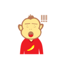 college monkey（個別スタンプ：24）
