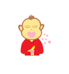 college monkey（個別スタンプ：25）