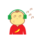college monkey（個別スタンプ：26）