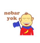 college monkey（個別スタンプ：32）