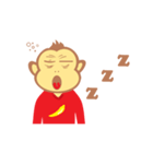 college monkey（個別スタンプ：38）