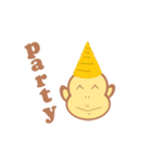college monkey（個別スタンプ：40）