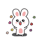 Qie Be rabbit（個別スタンプ：1）
