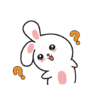Qie Be rabbit（個別スタンプ：3）