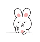 Qie Be rabbit（個別スタンプ：6）