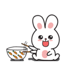 Qie Be rabbit（個別スタンプ：8）