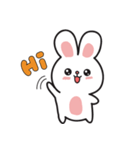 Qie Be rabbit（個別スタンプ：9）