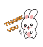 Qie Be rabbit（個別スタンプ：11）