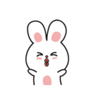 Qie Be rabbit（個別スタンプ：12）