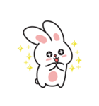 Qie Be rabbit（個別スタンプ：20）