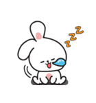 Qie Be rabbit（個別スタンプ：27）