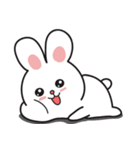 Qie Be rabbit（個別スタンプ：28）