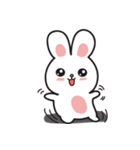 Qie Be rabbit（個別スタンプ：29）