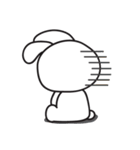 Qie Be rabbit（個別スタンプ：32）