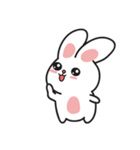 Qie Be rabbit（個別スタンプ：33）
