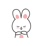 Qie Be rabbit（個別スタンプ：38）