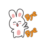 Qie Be rabbit（個別スタンプ：39）