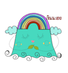 Rainbow on the earth（個別スタンプ：7）