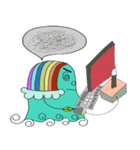 Rainbow on the earth（個別スタンプ：21）