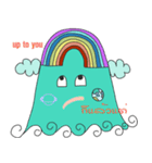 Rainbow on the earth（個別スタンプ：38）