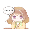 Cute Aquarius girl（個別スタンプ：2）