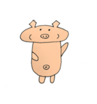 おデブな豚さん（個別スタンプ：3）