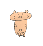 おデブな豚さん（個別スタンプ：9）