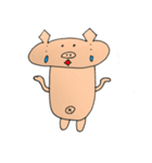 おデブな豚さん（個別スタンプ：10）