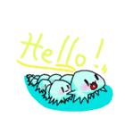 頭身の低い動物達（個別スタンプ：7）