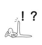 なぞに微笑むひと（個別スタンプ：9）