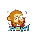 Always Having Fun Monkeys（個別スタンプ：5）