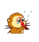 Always Having Fun Monkeys（個別スタンプ：7）