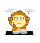 Always Having Fun Monkeys（個別スタンプ：12）