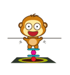 Always Having Fun Monkeys（個別スタンプ：19）