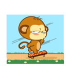 Always Having Fun Monkeys（個別スタンプ：36）