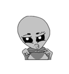 Gray D Emo（個別スタンプ：4）