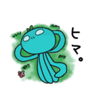 クローバー宇宙人3（個別スタンプ：6）