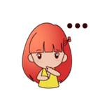 Olive The Red Hair（個別スタンプ：8）
